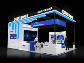 欧威电子展台模型