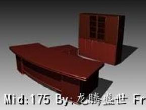 办公台模型
