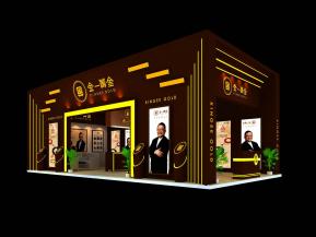金一黄金展览模型