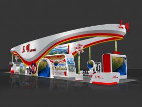 三明展台3D模型