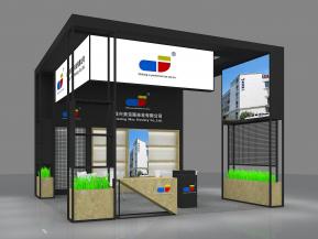 美克斯袜业展台模型