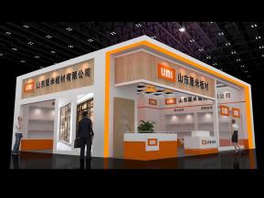 厘米板材展台模型