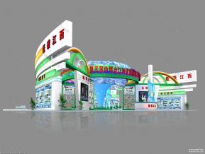 江西环保展台模型