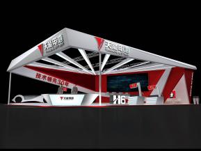 天能电池展览模型