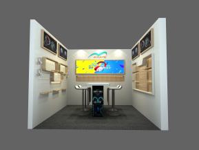 9平方耳机展台模型