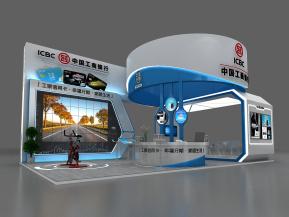 工商银行展览模型