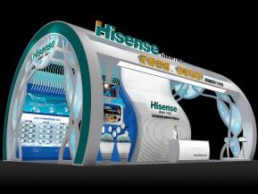 海信宽带展览模型