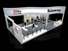 音王音响展览模型图片