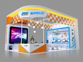 蓝网科技展览模型