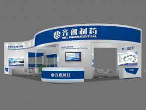 齐鲁制药展览模型