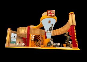 宫粮御宠展览模型