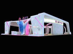 一朵天下展览模型