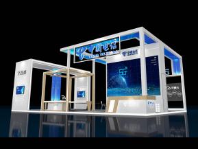 电信5G科技展台设计