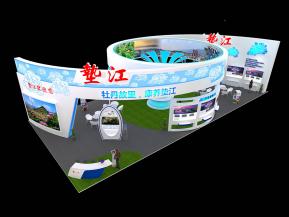 垫江展览模型