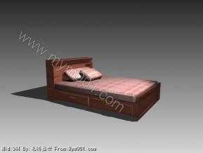 3D床模型