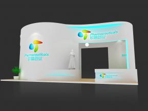 欧替药业展台模型