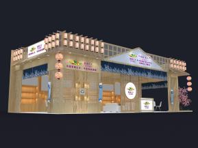 梅满天下展览模型