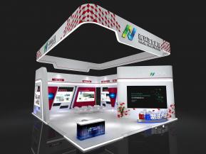 南京江北新区智能制造产业园展台模型