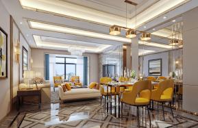 客厅餐厅3D模型