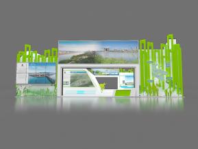 城市规划旅游展位展览设计