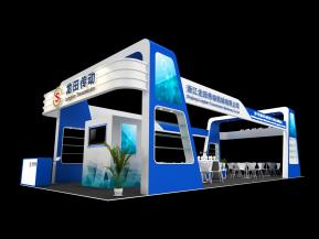 龙田传动展览模型