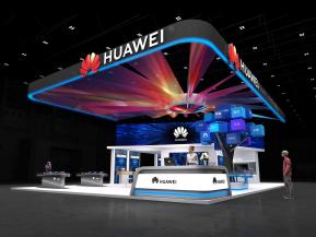 华为展览模型