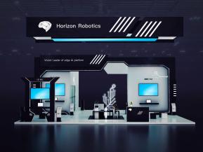 地平线展览模型