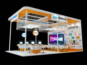 蓝网科技展览模型