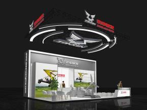 宗申航发展览模型