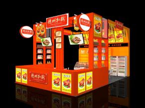 德州扒鸡展览模型