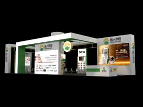 绿人集团展览模型