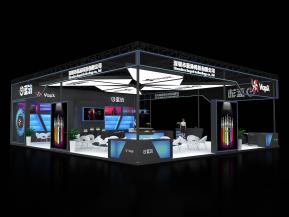 蓝沛电子烟展台
