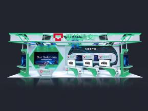 华控清交展位展览设计