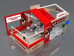 膳立方展览模型