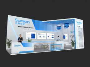 三联化学展览模型