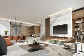 客厅餐厅3D模型