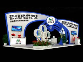 天石企业展览模型