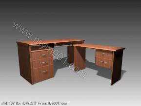 3D办公桌