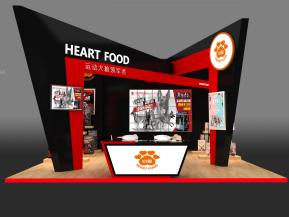 心粮宠物食品展览模型