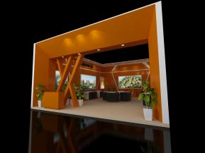 金科桃花岛展览模型