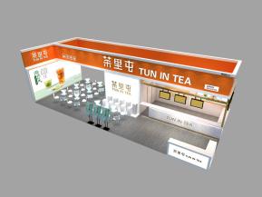 茶里屯展览模型