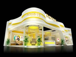 荣耀展览展示展台模型