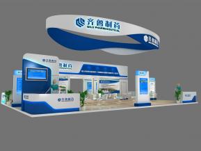 齐鲁制药展览模型