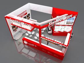 膳立方展览模型