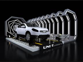 长安UNI-T展台模型
