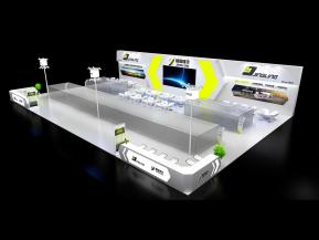 精菱玻切展览模型