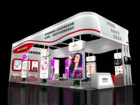 净肤美娅展览模型