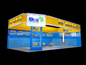 EKOU展台模型