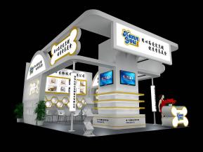 心连心展览模型图片