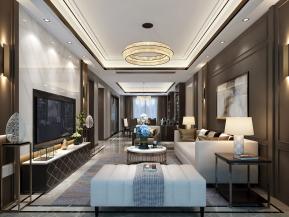 客厅餐厅3D模型